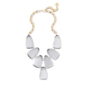 Kendra Scott Harlow Statement Necklace— Slate